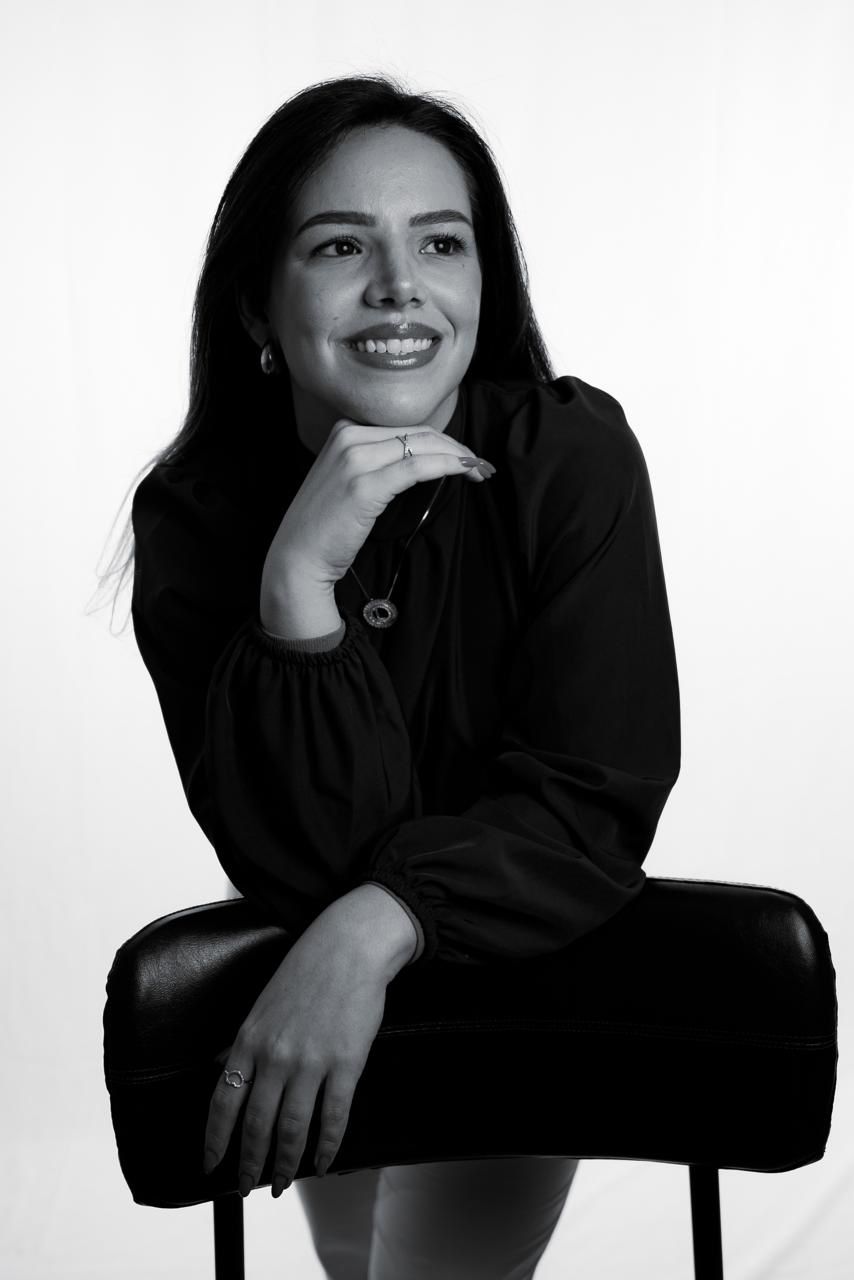 Foto profissional em estúdio